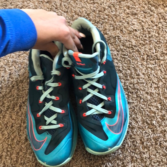 Other - Neon Lebron sneakers